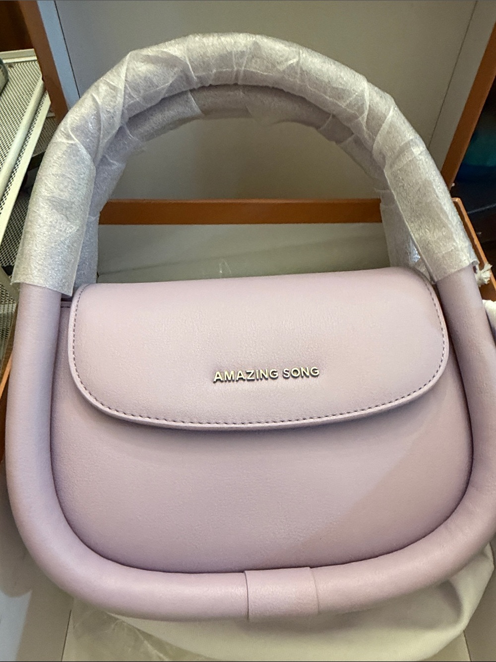 Amazing Song Lavender Top-Handle Mini Bag - Picture 2 of 5